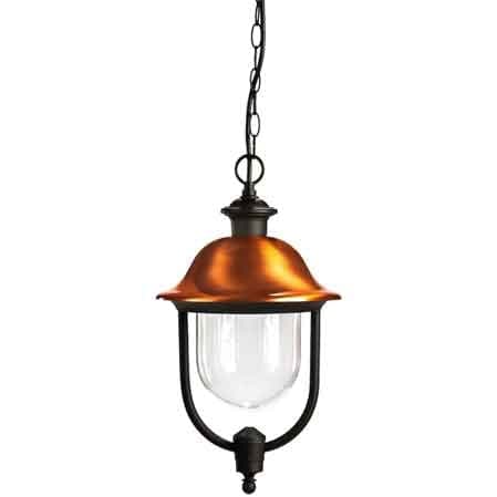 Lanterna a Sospensione Calliope Colore Nero Rame - 2