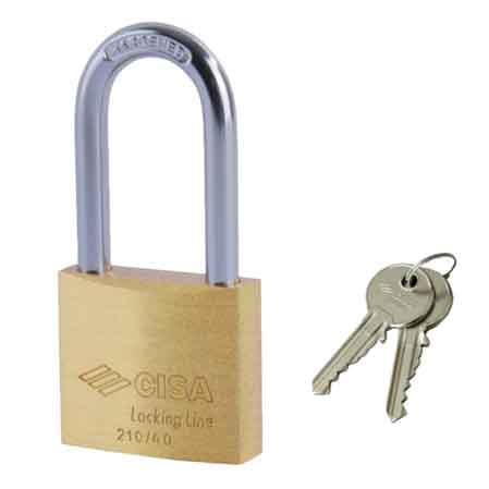 Lucchetto ad Arco Lungo Locking Line Cisa 50 mm - 2