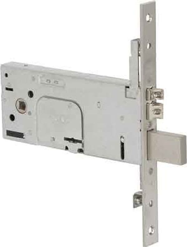 Serratura Doppia Mappa per Porte Alluminio da Fascia Scatola Mm 185 x 78 - 2