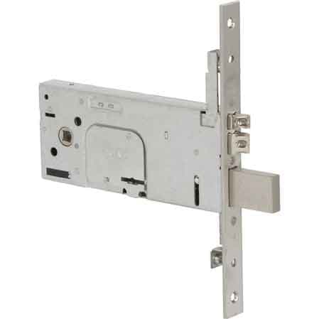 Serratura Doppia Mappa per Porte Alluminio da Fascia Scatola Mm 185 x 78 - 2
