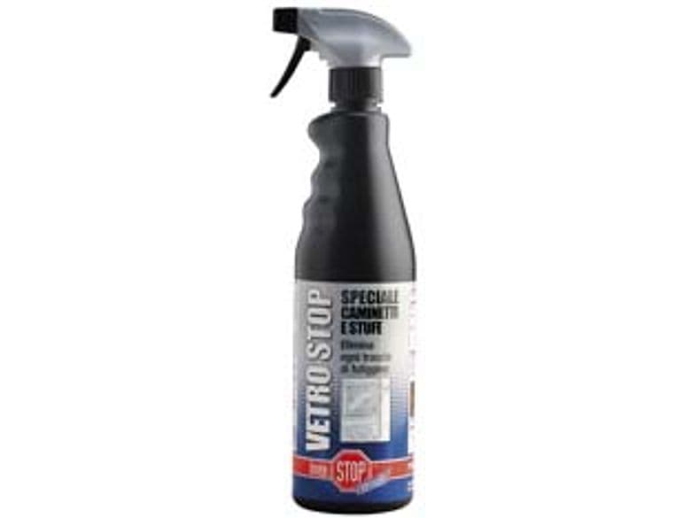 Dixi Vetro Stop per Caminetti e Stufe 750 ml in Flacone Spray Dixi 12 Pezzi - 2