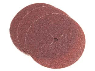 Dischi di Carta Abrasiva Resinata Leggera Ø 125 mm Grana Media 80 2 Blister - 2