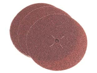 Dischi di Carta Abrasiva Resinata Pesante Ø 125 mm Grana Media 80 5 Blister - 2