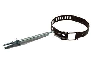 Collari Fermatubo per Stufe Smaltato Marrone Ø 10 mm cm 15 10 Pezzi - 2