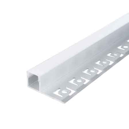 Canalina per Strip LED 5111 12,1 x 13 x 3 mm Larghezza Interna Barra 2 Mt - 2