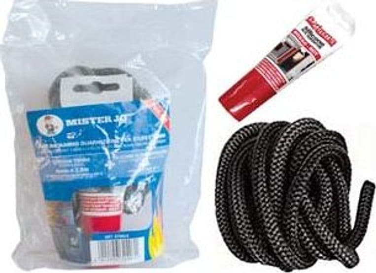 Kit Ricambio Treccia Tonda con Silicone Adesivo per Alte 2 Pezzi Cod 343121 - 2