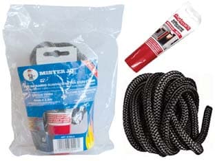 Kit Ricambio Treccia Tonda con Silicone Adesivo per Alte 2 Pezzi Cod 343121 - 2