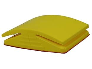 Tampone in Gomma per Carta Abrasiva con Fissaggio Manuale e Velcro 125 - 2