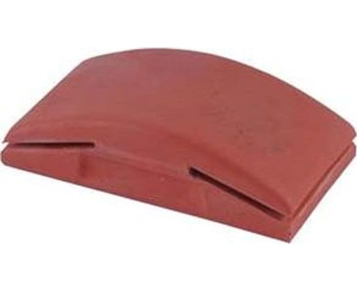 Tampone in Gomma per Carta Abrasiva con Fissaggio Manuale 125 MMX70 Pg - 2