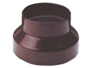 Riduzione per Tubi Stufa Marrone Lucido Ø 12 mm cm 10 - 2