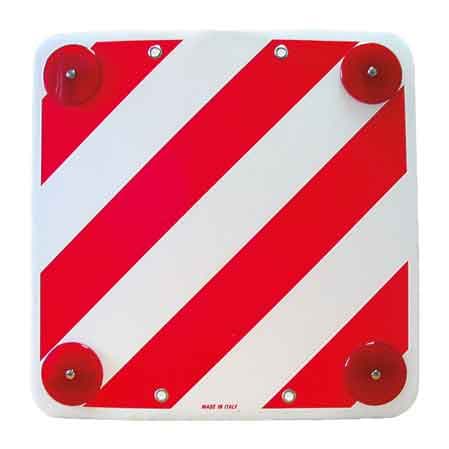 Cartello Carichi Sporgenti 50 x 50 cm 10 Pezzi - 2
