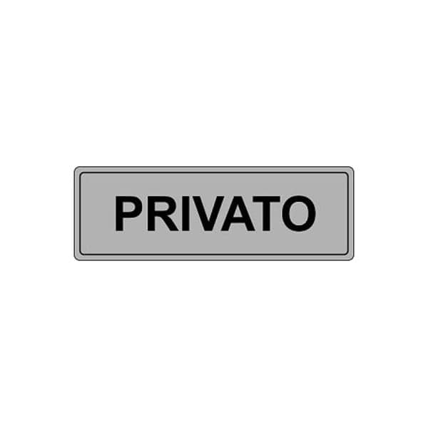 Etichetta Privato 15 x 5 cm 10 Pezzi - 2