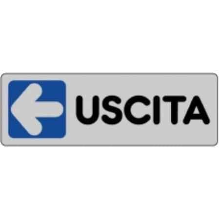 Etichetta Uscita Sx 15 x 5 cm 10 Pezzi - 2