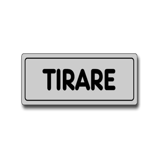 Etichetta Tirare 15 x 5 cm 10 Pezzi - 2