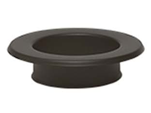 Rosone per Tubi Stufa a Legna Nero Opaco Ala Smalto Top Ø 150 mm Ala - 2