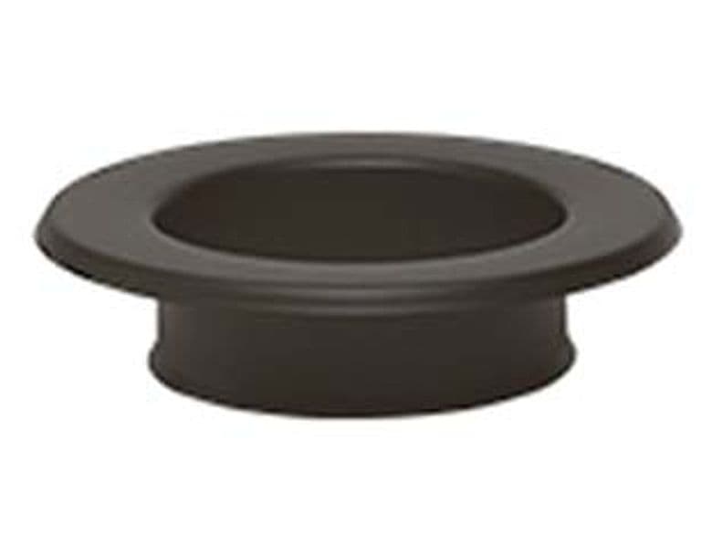 Rosone per Tubi Stufa a Legna Nero Opaco Ala Smalto Top Ø 140 mm Ala - 2