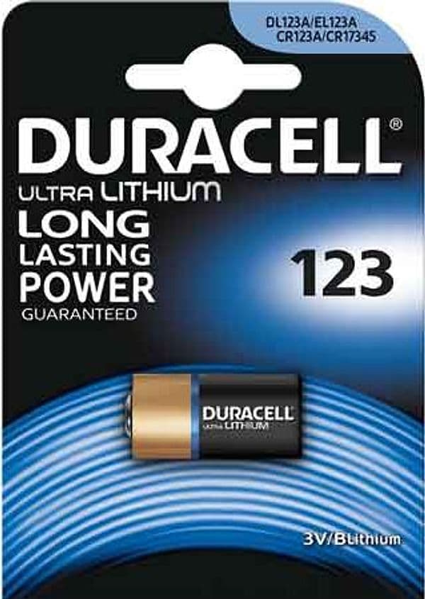 Pila per Fotocamera 123 Blister 1 Pezzo Duracell 10 Pezzi - 2