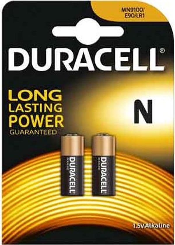 Pile per la Sicurezza N Blister Duracell 2 Pezzi