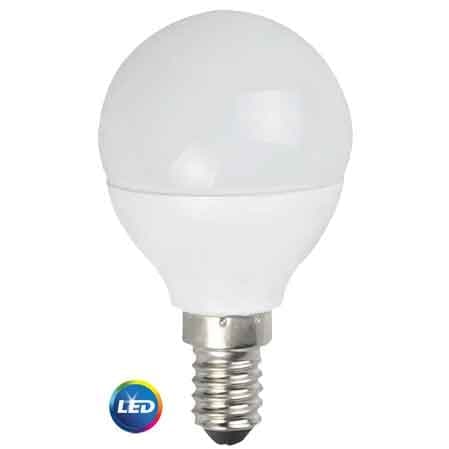 Lampada a Sfera Mod. Sfera E14 6W 470LM 4500K - 2