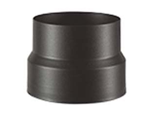 Riduzione Porcellanata per Stufe a Legna Nero Opaco Ala Smalto Top F Ø 150 - 2