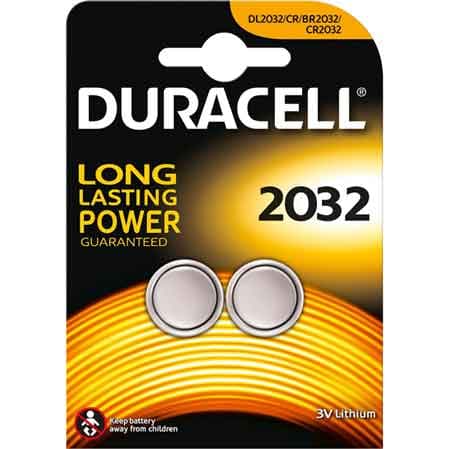 Pila a Bottone 2032 Blister Duracell 2 Pezzi - 2