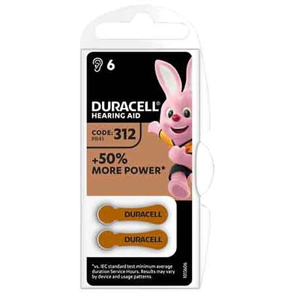 Pila per Apparecchi Acustici Easy 10 Confezioni Duracell Colore Marrone