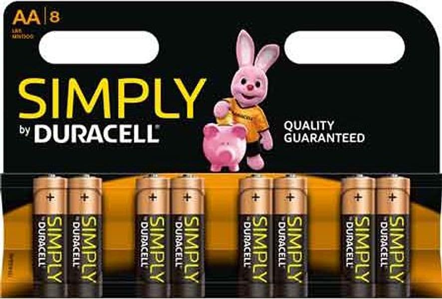 Pile Simply Stilo Serie 8 Blister Duracell 8 Pezzi