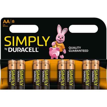 Pile Simply Stilo Serie 8 Blister Duracell 8 Pezzi - 2