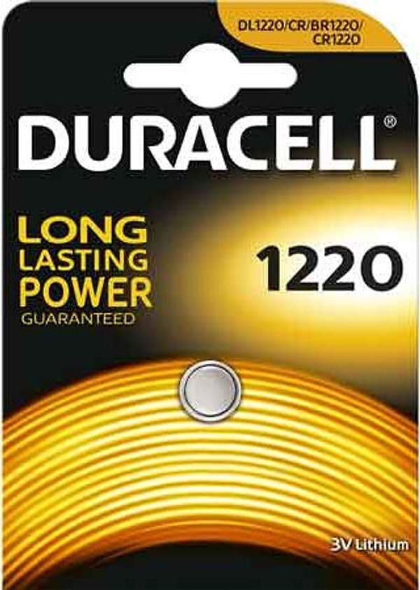 Pila a Bottone 1220 Blister 1 Pezzo Duracell 10 Pezzi - 2