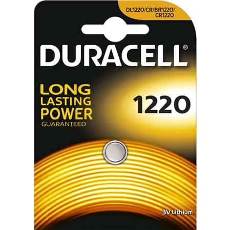 Pila a Bottone 1220 Blister 1 Pezzo Duracell 10 Pezzi - 2