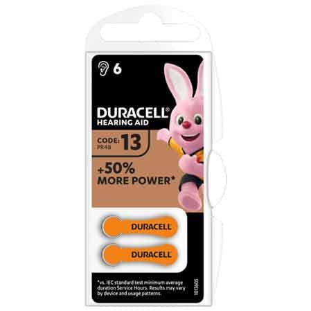 Pila per Apparecchi Acustici Easy 10 Confezioni Duracell Colore Arancio - 2