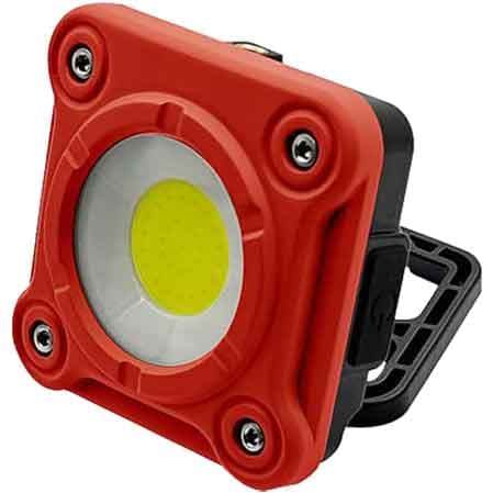 Proiettore a LED Portatile Ricaricabile Mini IR824 10 W Velamp 1000LM 6000K - 2