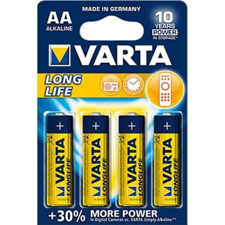 Pile Longlife Stilo Blister 20 Confezioni Varta 4 Pezzi - 2