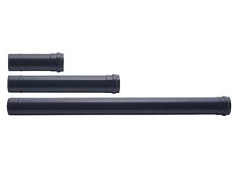 Tubo per Stufe a Pellet Plus Light Nero Opaco Normale Ø 8 mm CMX25, 0,7 mm - 2