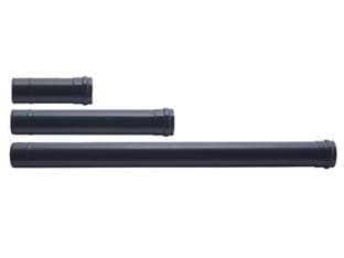 Tubo per Stufe a Pellet Plus Light Nero Opaco Normale Ø 8 mm CMX50, 0,7 mm - 2