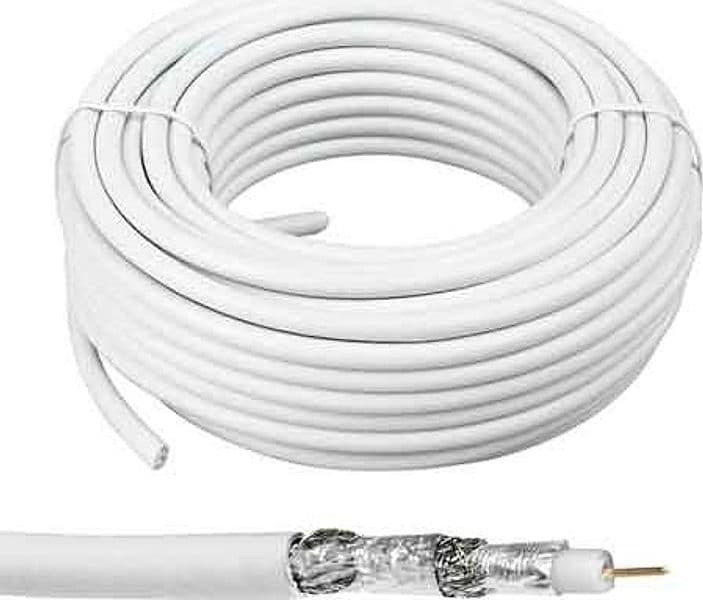 Cavo Tv Coassiale Ø 6,2 mm 100 m Lineari 75 Ohm - 2