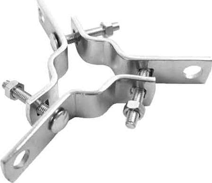 Ralla Tris per Palo Antenna 20 x 3 mm per Pali Ø 25 50 - 2
