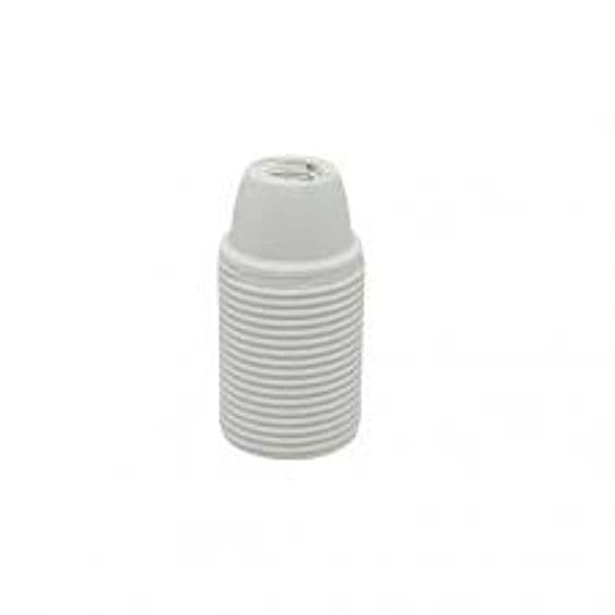 Portalampada Filettato E14 Colore Bianco Lampo - 2
