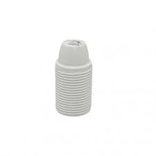 Portalampada Filettato E14 Colore Bianco Lampo - 2