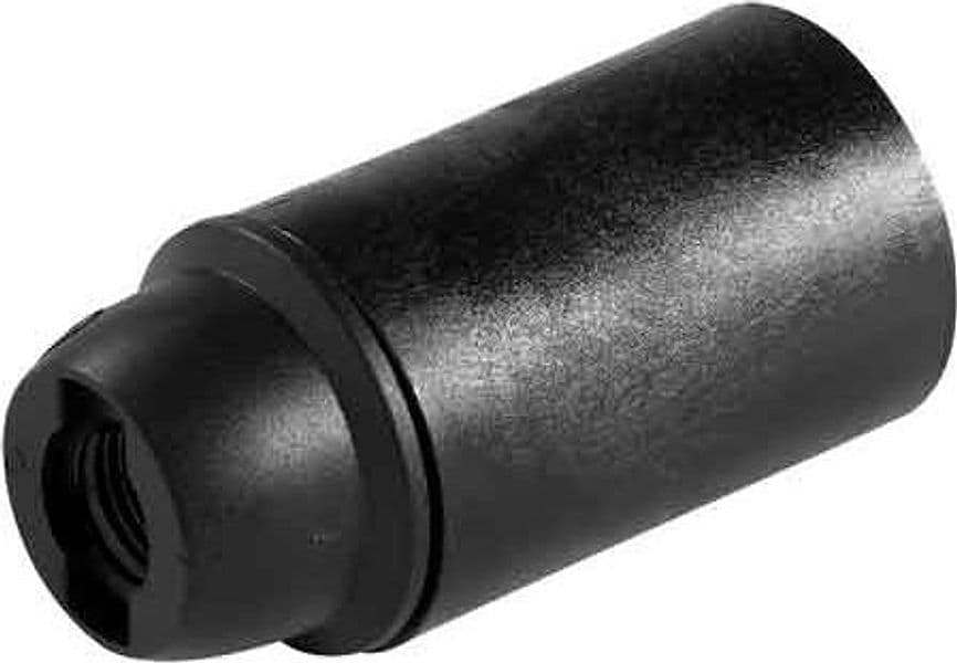 Portalampada E14 Colore Nero - 2