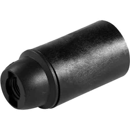 Portalampada E14 Colore Nero - 2