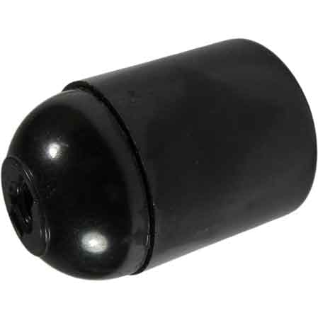 Portalampada E27 Colore Nero - 2