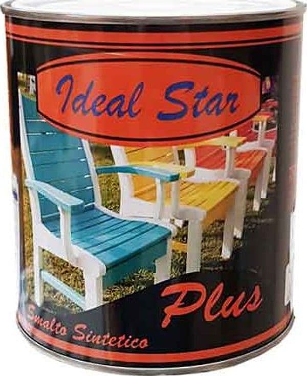 Smalto Plus Ideal Star 0,750 l Blu - 2