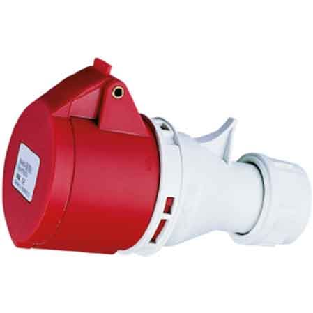 Presa Mobile Industriale IP44 380 V 16A 3P con T 380 Made in Italy 415V - 2