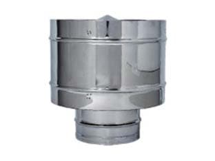 Terminale di Scarico a Botte Acciaio Inox AISI 304 Monoparete Ø 250 mm - 2