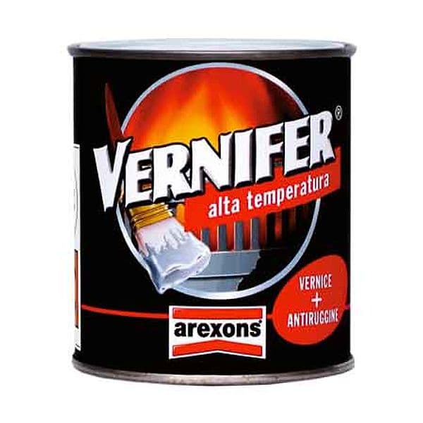 Smalto Alta Temperatura Vernifer 500 ml Arexons Nero Satinato