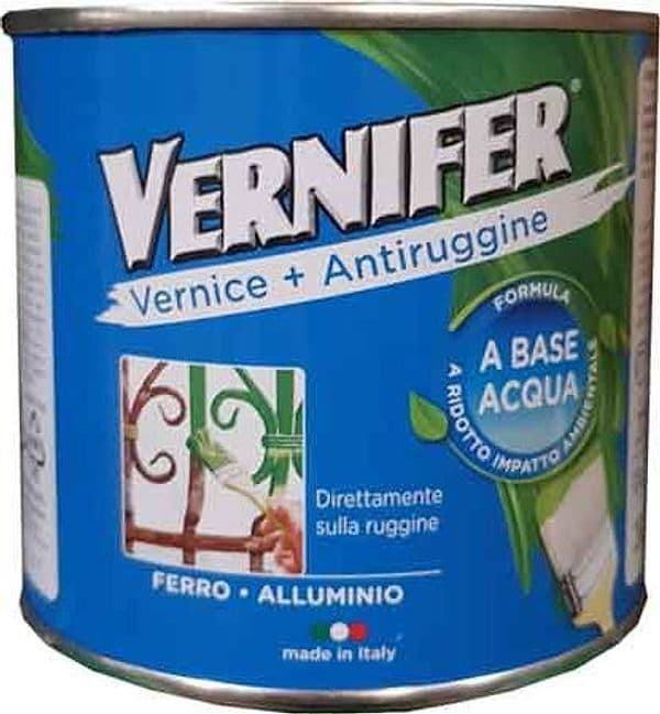 Smalto Antiruggine All Acqua Vernifer Satinato 500 ml Arexons Bianco - 2