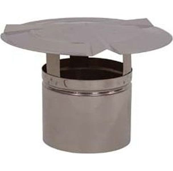 Fumaioli a Cappello in Acciaio Inox Ø 14 mm cm