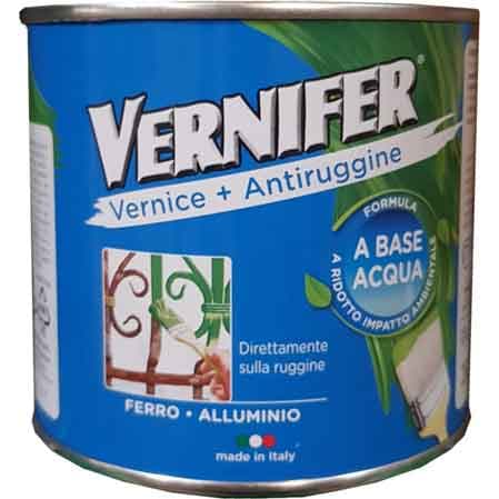Smalto Antiruggine All Acqua Vernifer Brillante 500 ml Arexons Marrone - 2