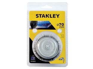 Spazzola a Tazza per Trapano Ø 85 mm Codolo 6 mm (STA36050) Stanley - 2